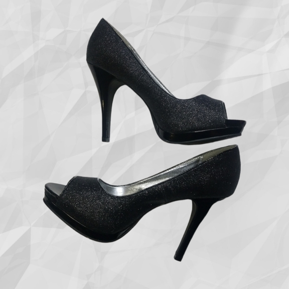 Rampage Peep Toe Heels 7.5 - Picture 3 of 10